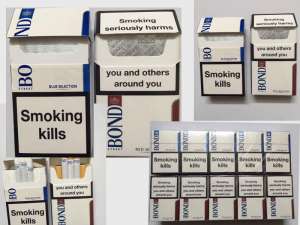    - Bond Blue, Red Duty Free -  1