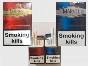   - Marvel king size Red, Blue Duty Free  -  1