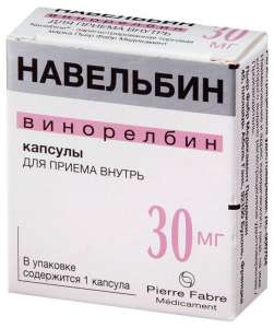   Navelbine () 30 mg (Pierre Fabre Oncologie, France) -  1
