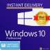   Windows 10 PRO 32/64 bit   RETAIL KEY Multilanguage -  2