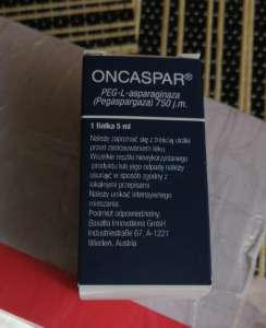 Oncaspar 750 U/ml PEG-L-Asparaginaza, ��������, ������������, �������, �������� ����������� - ����������� 1