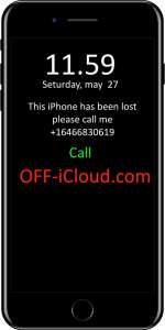 ����������� ������������� iCloud LOST - ����������� 1